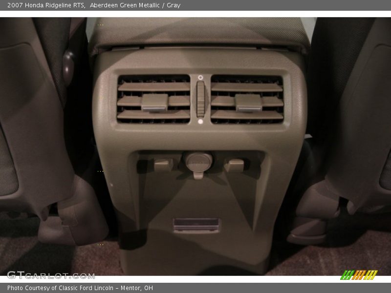 Aberdeen Green Metallic / Gray 2007 Honda Ridgeline RTS