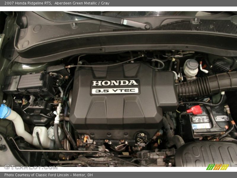 Aberdeen Green Metallic / Gray 2007 Honda Ridgeline RTS
