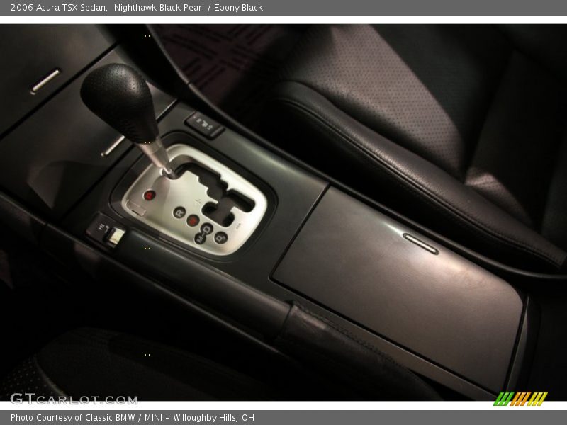 Nighthawk Black Pearl / Ebony Black 2006 Acura TSX Sedan