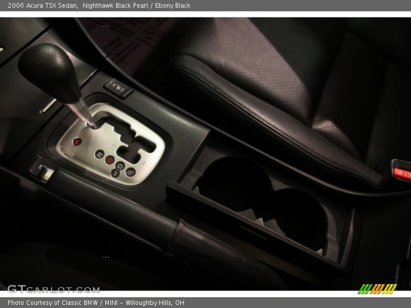 Nighthawk Black Pearl / Ebony Black 2006 Acura TSX Sedan