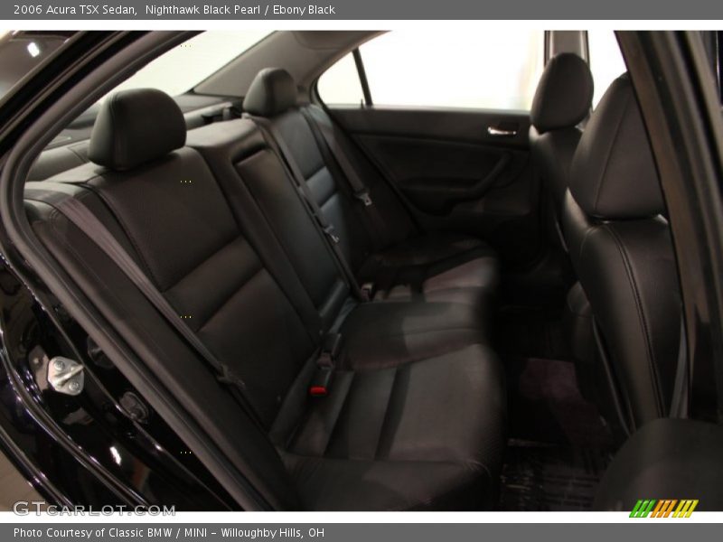Nighthawk Black Pearl / Ebony Black 2006 Acura TSX Sedan
