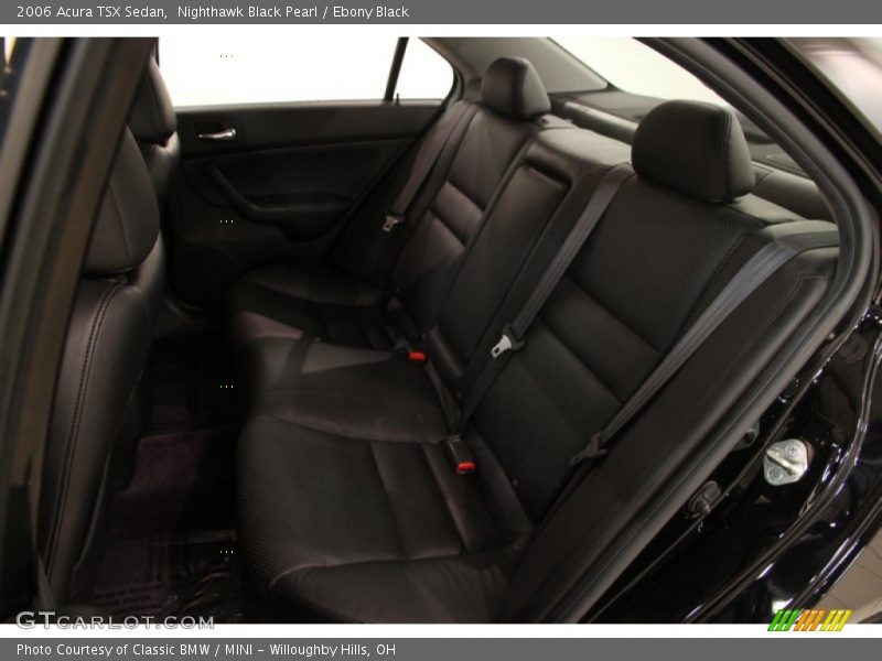 Nighthawk Black Pearl / Ebony Black 2006 Acura TSX Sedan