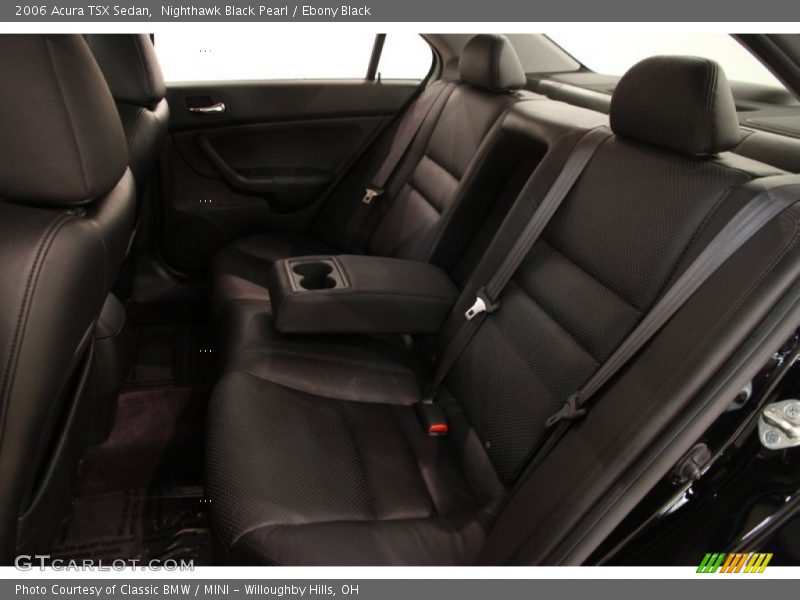 Nighthawk Black Pearl / Ebony Black 2006 Acura TSX Sedan