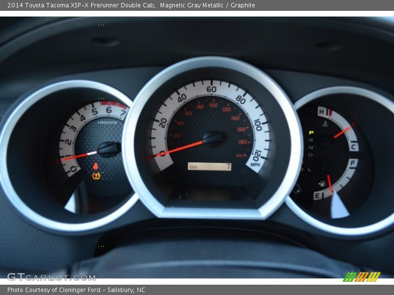 Magnetic Gray Metallic / Graphite 2014 Toyota Tacoma XSP-X Prerunner Double Cab