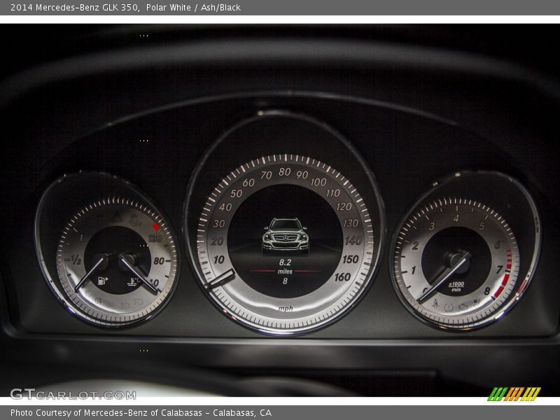 Polar White / Ash/Black 2014 Mercedes-Benz GLK 350