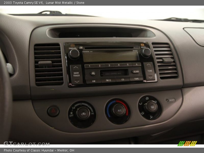 Lunar Mist Metallic / Stone 2003 Toyota Camry SE V6
