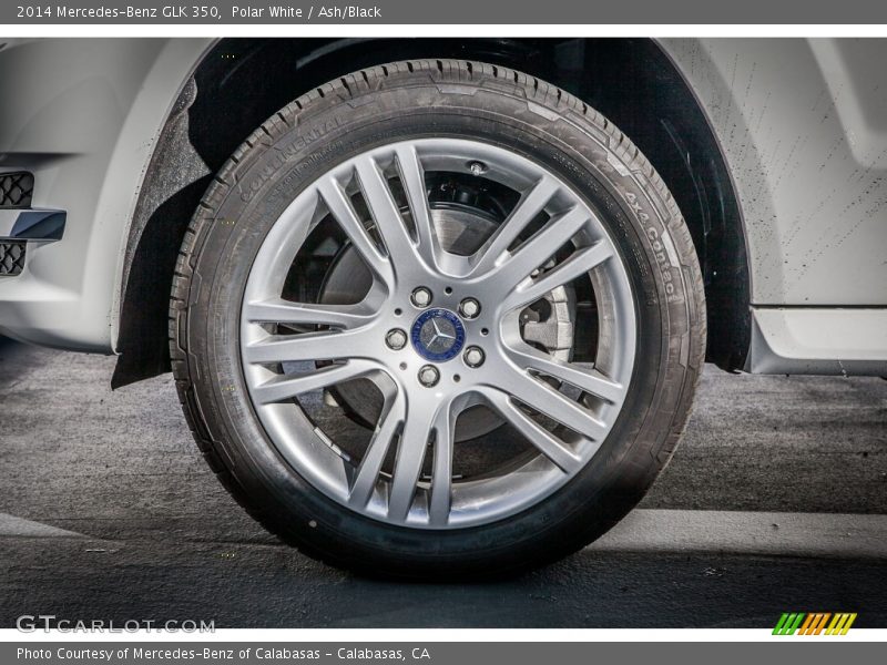 Polar White / Ash/Black 2014 Mercedes-Benz GLK 350