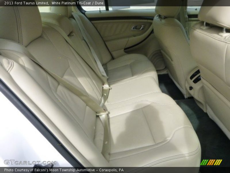 White Platinum Tri-Coat / Dune 2013 Ford Taurus Limited