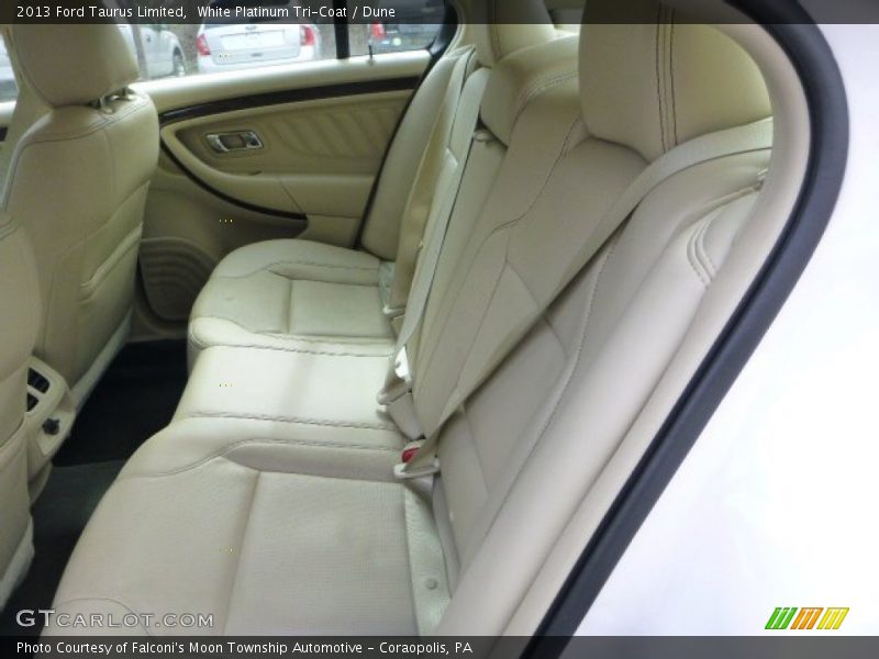 White Platinum Tri-Coat / Dune 2013 Ford Taurus Limited