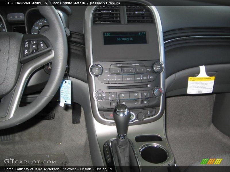 Black Granite Metallic / Jet Black/Titanium 2014 Chevrolet Malibu LS
