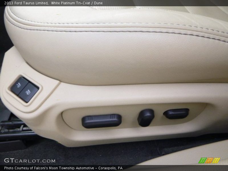 White Platinum Tri-Coat / Dune 2013 Ford Taurus Limited
