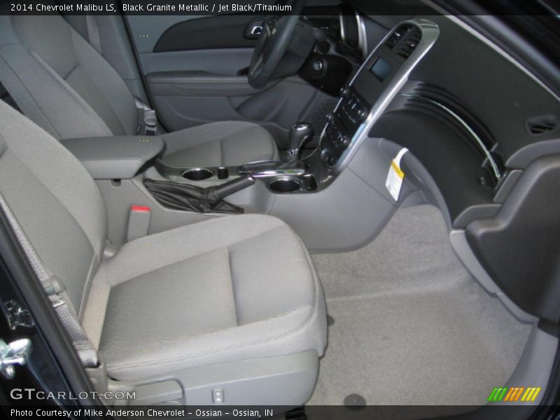 Black Granite Metallic / Jet Black/Titanium 2014 Chevrolet Malibu LS