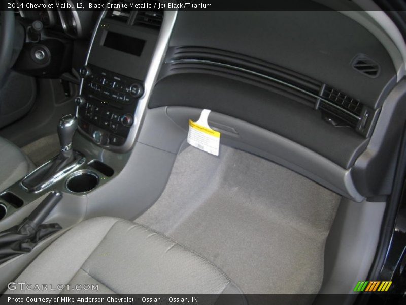 Black Granite Metallic / Jet Black/Titanium 2014 Chevrolet Malibu LS