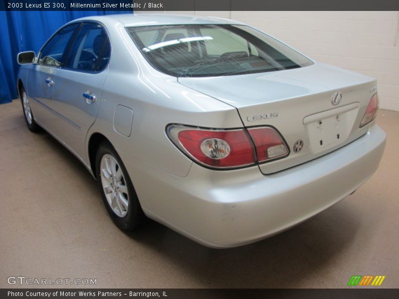 Millennium Silver Metallic / Black 2003 Lexus ES 300