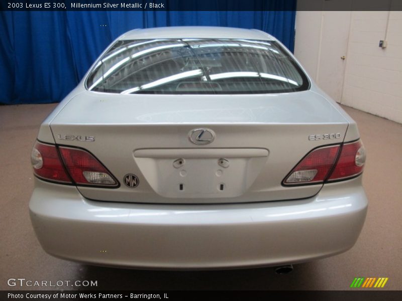 Millennium Silver Metallic / Black 2003 Lexus ES 300