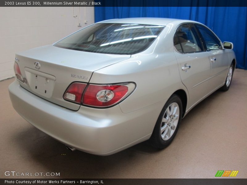 Millennium Silver Metallic / Black 2003 Lexus ES 300