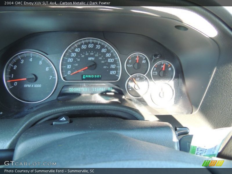 Carbon Metallic / Dark Pewter 2004 GMC Envoy XUV SLT 4x4