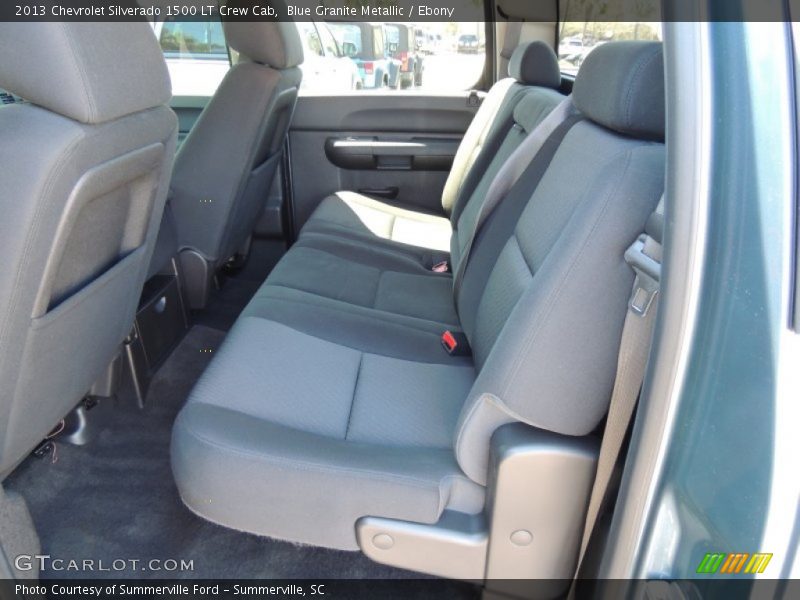 Blue Granite Metallic / Ebony 2013 Chevrolet Silverado 1500 LT Crew Cab