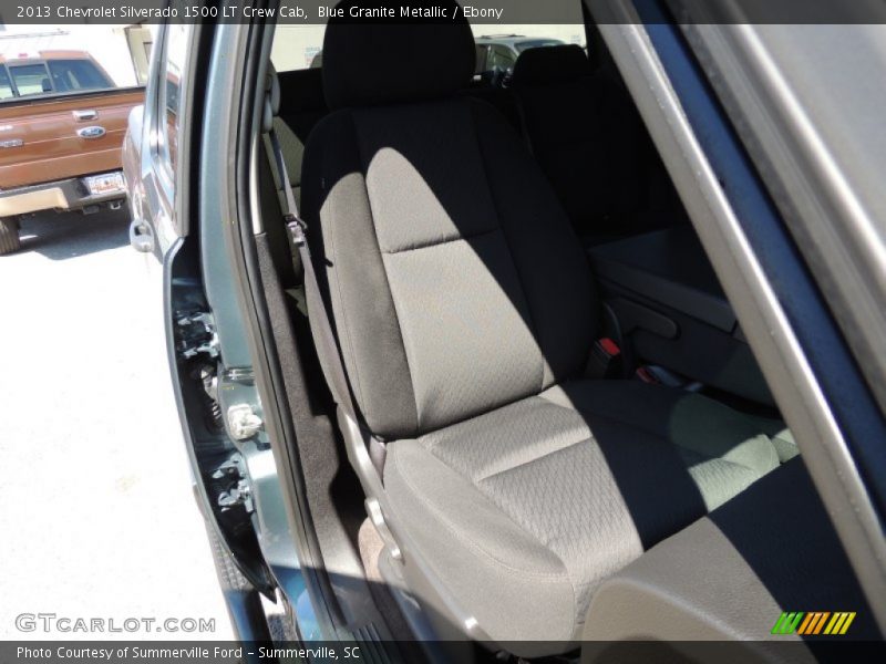 Blue Granite Metallic / Ebony 2013 Chevrolet Silverado 1500 LT Crew Cab