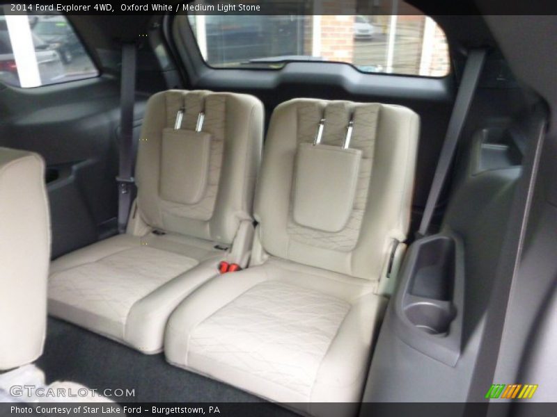 Rear Seat of 2014 Explorer 4WD