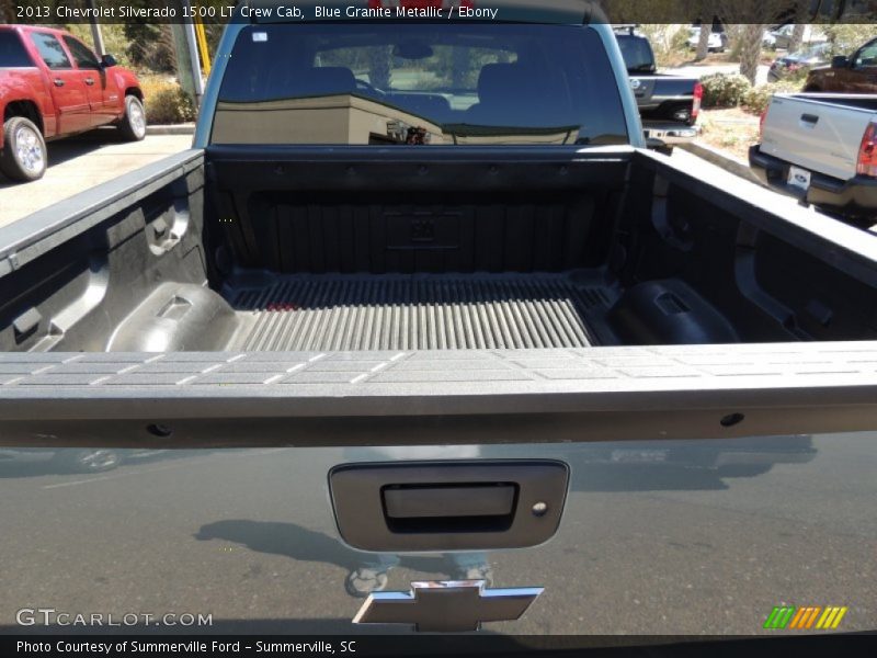 Blue Granite Metallic / Ebony 2013 Chevrolet Silverado 1500 LT Crew Cab