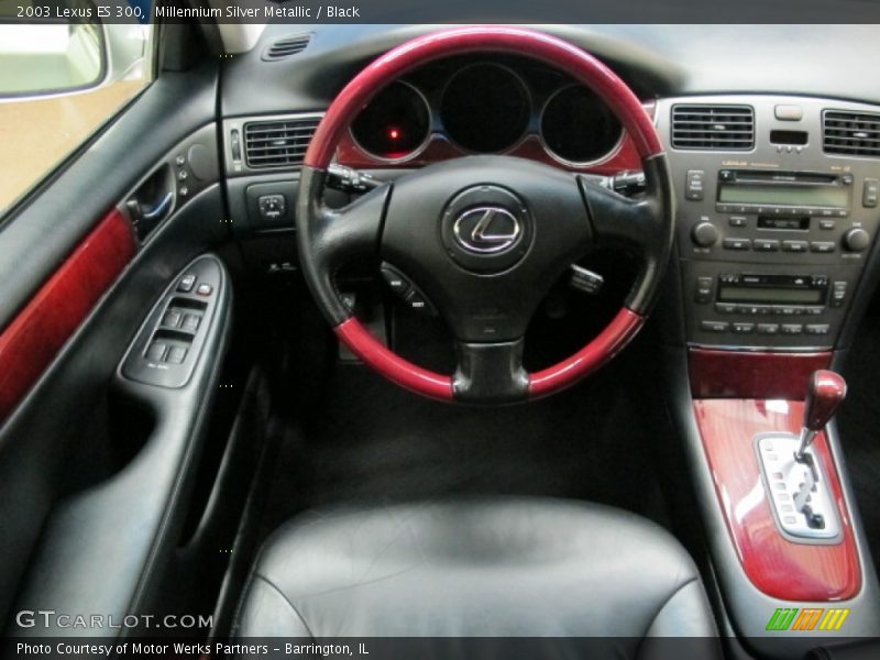 Millennium Silver Metallic / Black 2003 Lexus ES 300