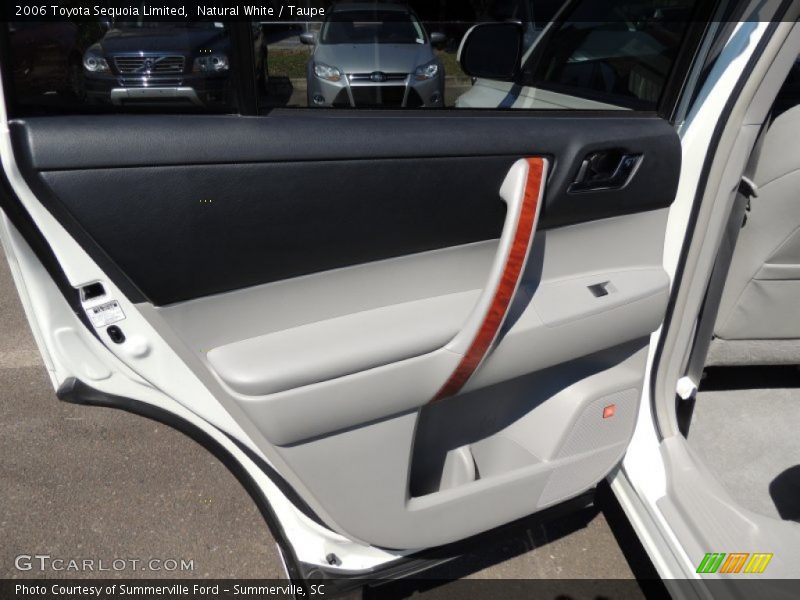Natural White / Taupe 2006 Toyota Sequoia Limited