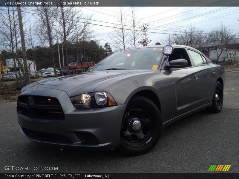 Front 3/4 View of 2012 Charger Police