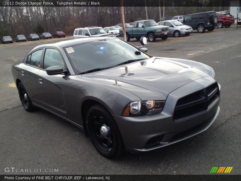 Front 3/4 View of 2012 Charger Police