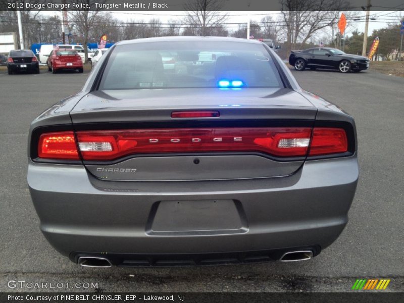 Tungsten Metallic / Black 2012 Dodge Charger Police
