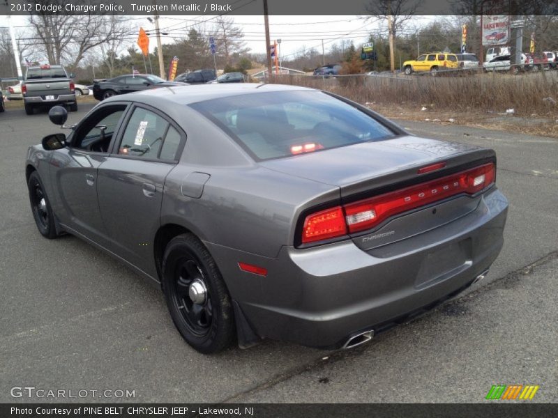 Tungsten Metallic / Black 2012 Dodge Charger Police