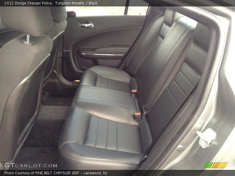 Rear Seat of 2012 Charger Police