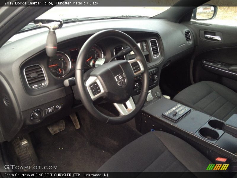  2012 Charger Police Black Interior