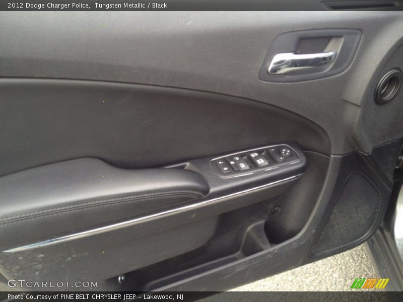 Tungsten Metallic / Black 2012 Dodge Charger Police