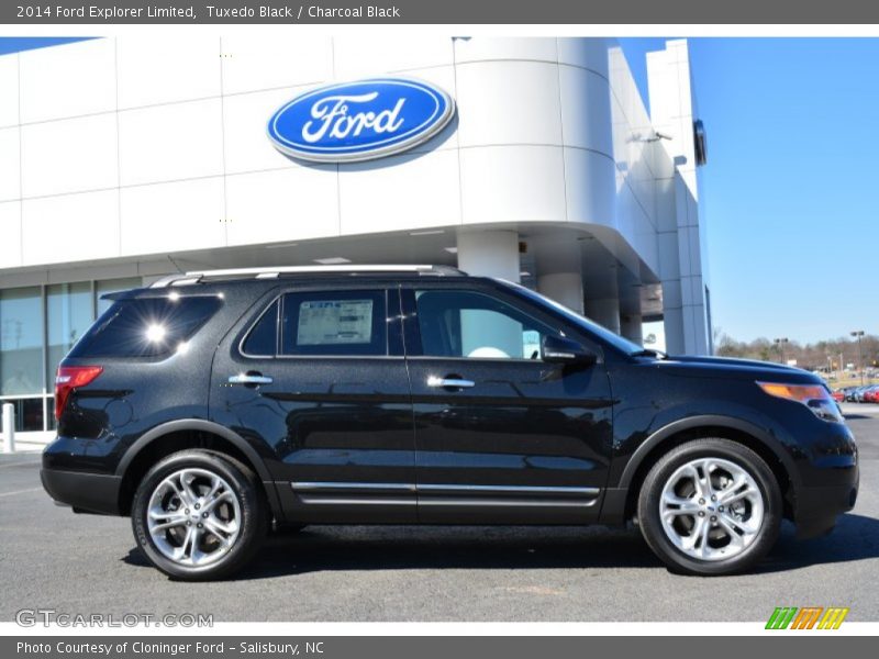 Tuxedo Black / Charcoal Black 2014 Ford Explorer Limited