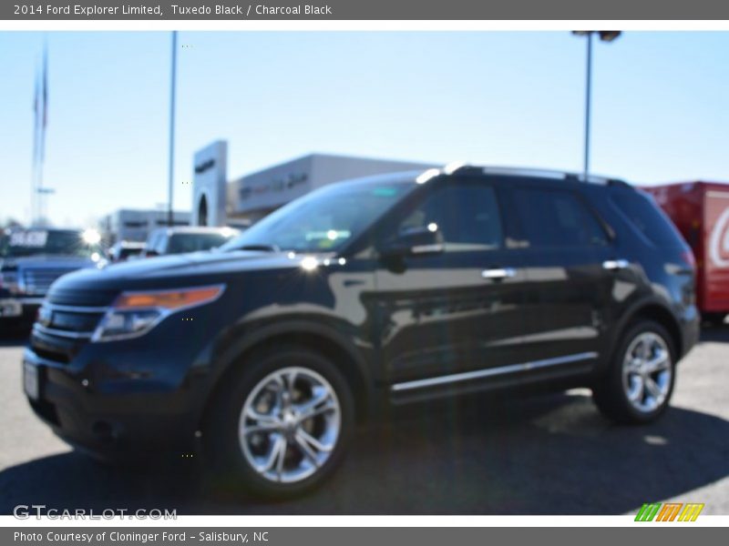 Tuxedo Black / Charcoal Black 2014 Ford Explorer Limited