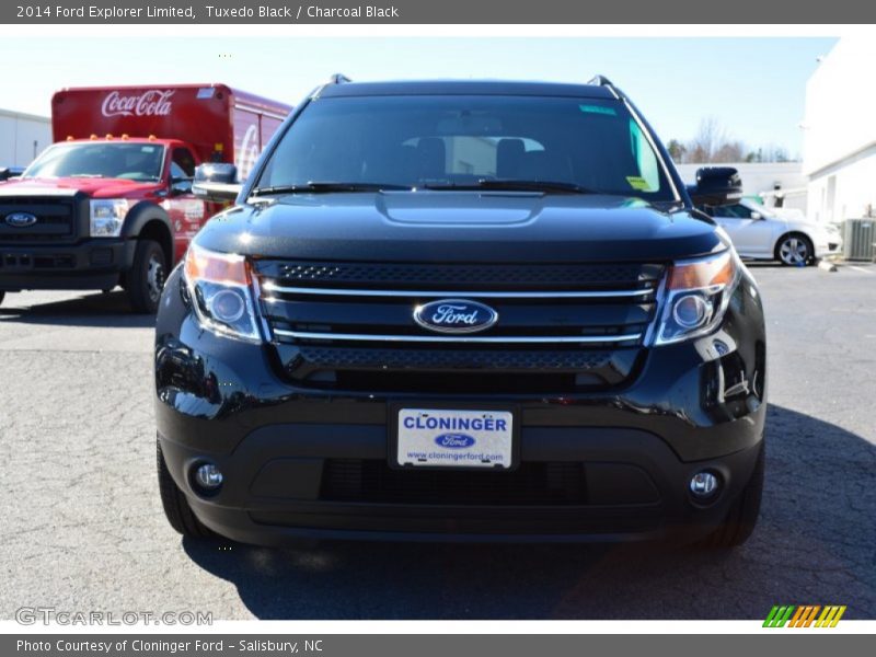 Tuxedo Black / Charcoal Black 2014 Ford Explorer Limited