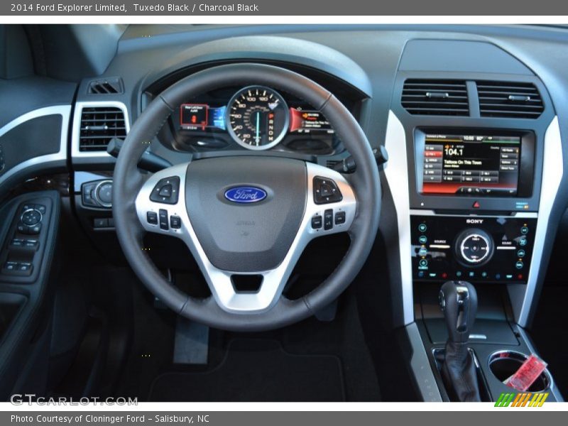 Tuxedo Black / Charcoal Black 2014 Ford Explorer Limited