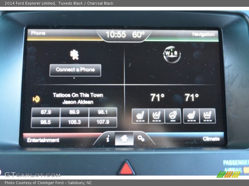 Tuxedo Black / Charcoal Black 2014 Ford Explorer Limited