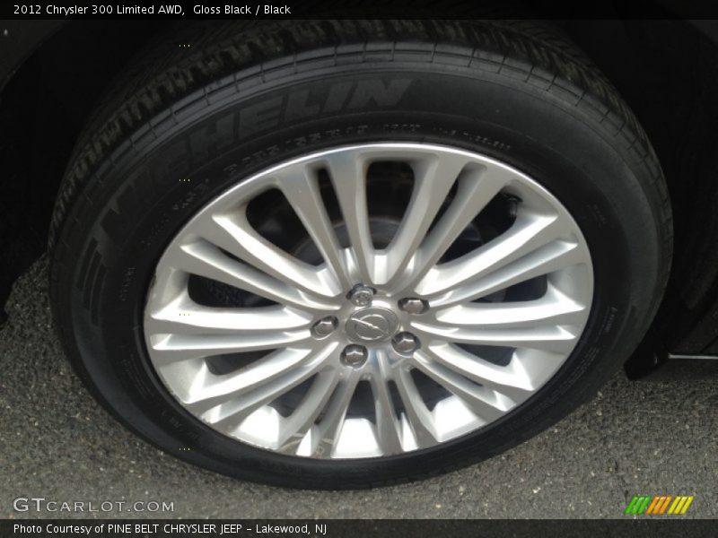 Gloss Black / Black 2012 Chrysler 300 Limited AWD