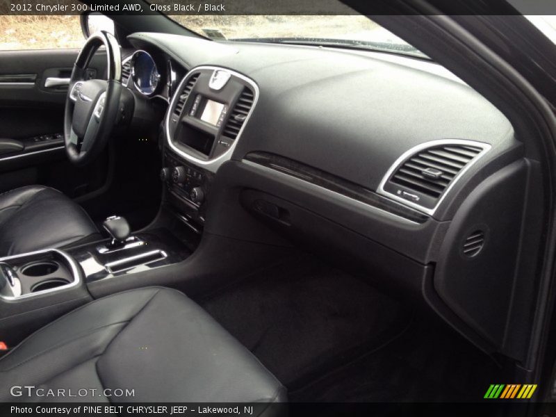 Gloss Black / Black 2012 Chrysler 300 Limited AWD