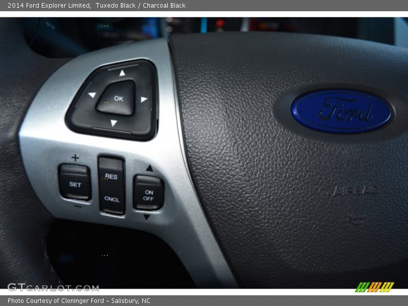 Tuxedo Black / Charcoal Black 2014 Ford Explorer Limited