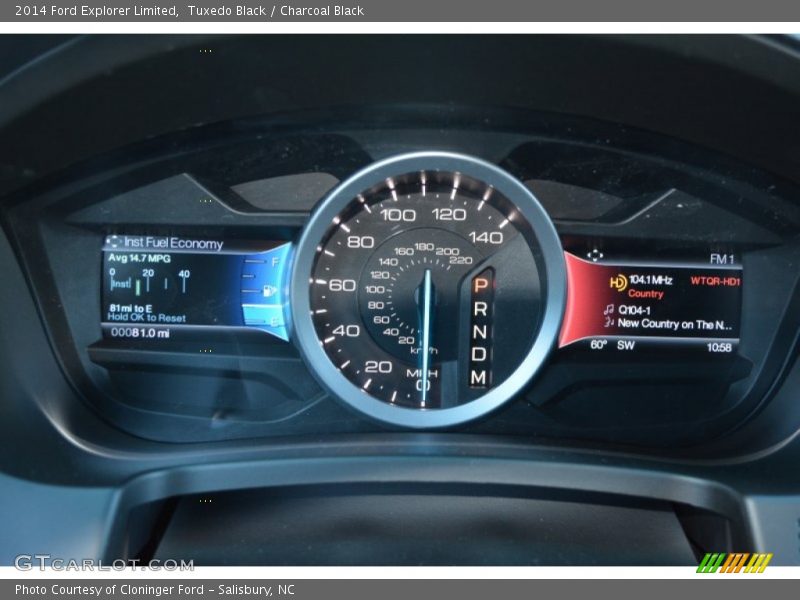 Tuxedo Black / Charcoal Black 2014 Ford Explorer Limited