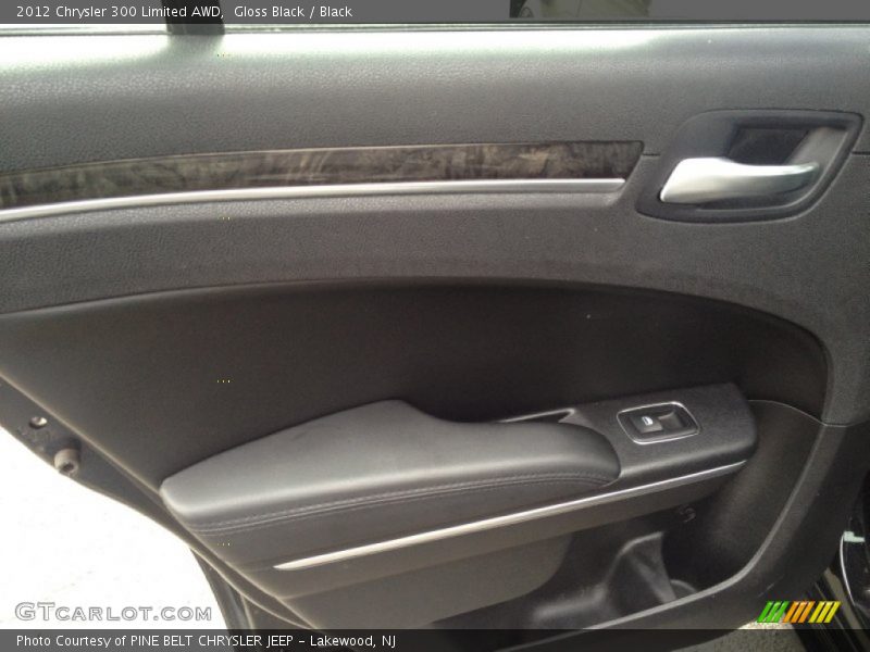 Gloss Black / Black 2012 Chrysler 300 Limited AWD