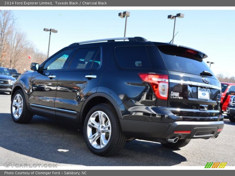 Tuxedo Black / Charcoal Black 2014 Ford Explorer Limited