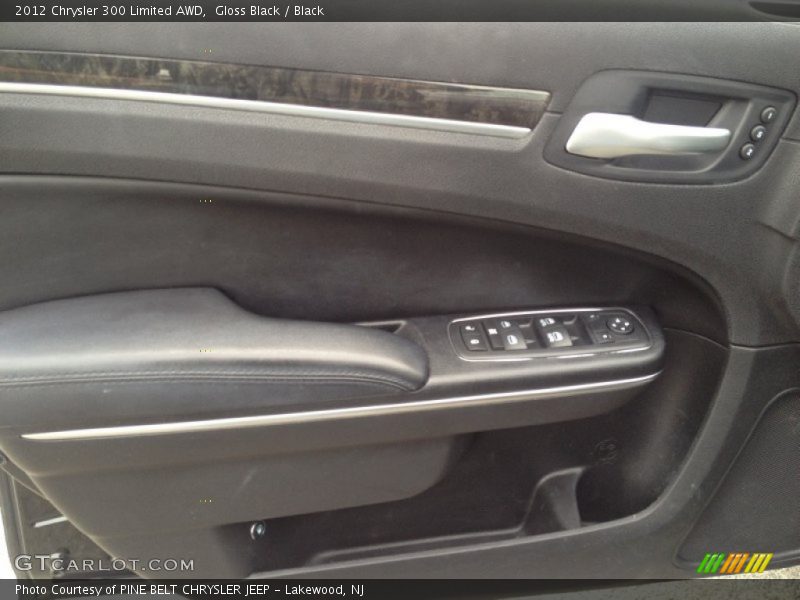 Gloss Black / Black 2012 Chrysler 300 Limited AWD