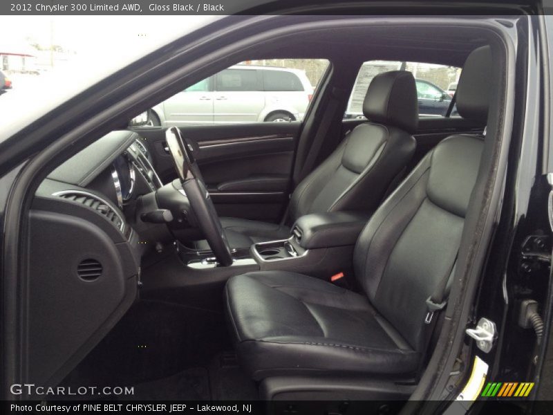 Gloss Black / Black 2012 Chrysler 300 Limited AWD