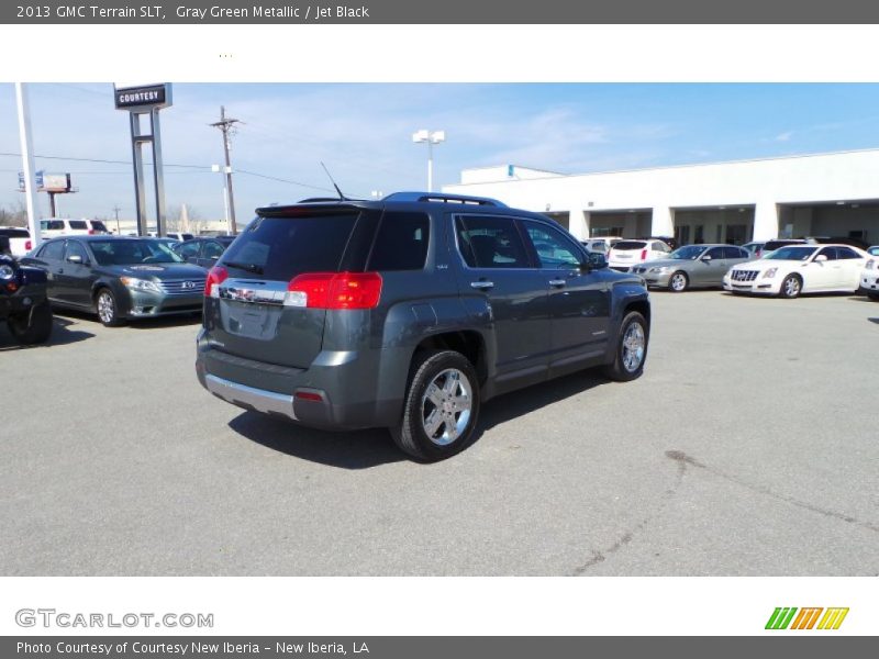 Gray Green Metallic / Jet Black 2013 GMC Terrain SLT