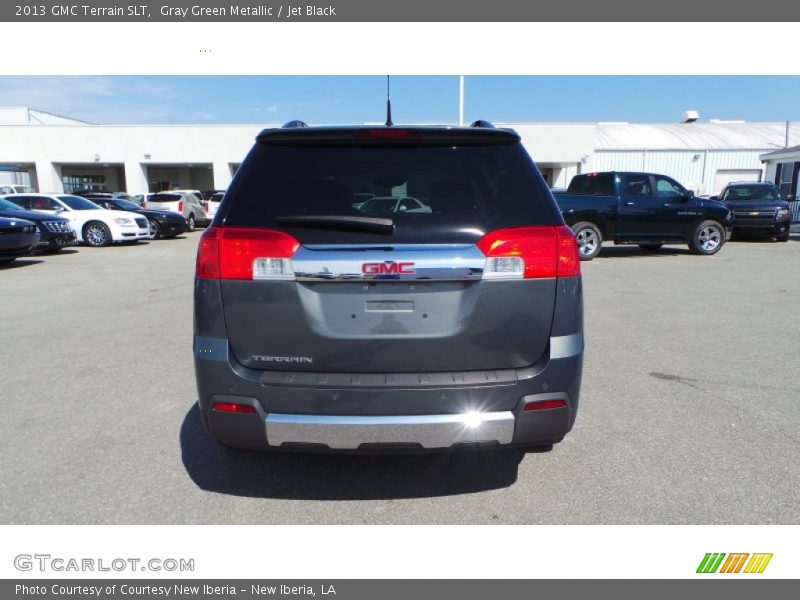 Gray Green Metallic / Jet Black 2013 GMC Terrain SLT