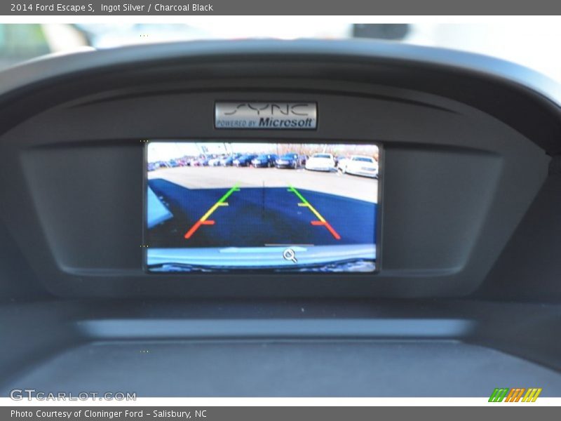 Ingot Silver / Charcoal Black 2014 Ford Escape S